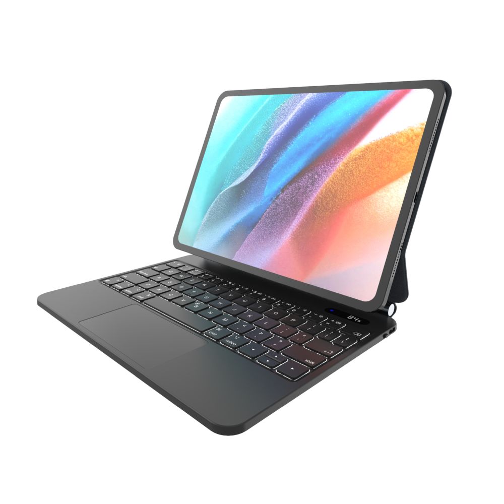 pouzdro na tablet Pouzdro s bezdrátovou klávesnicí s magnetickým uchycením Fixed Typee pro Apple iPad Pro 11" M4 2024, En, černé