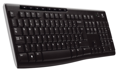 Logitech klávesnice Wireless Keyboard K270,cz