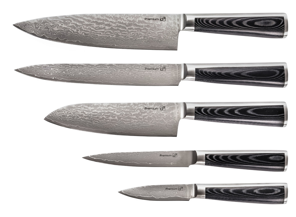 Levně Sada nožů G21 Damascus Premium, Box, 5