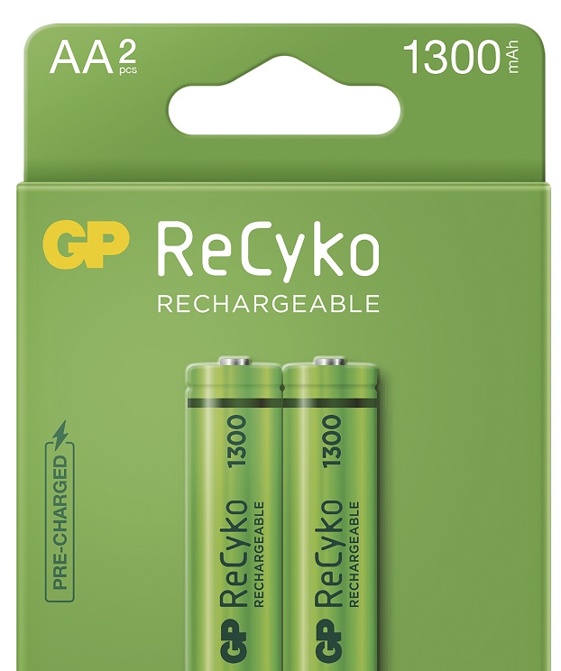 GP ReCyko 1300 AA (HR6), 2 ks - GP ReCyko 1300 AA 2ks 1032222130