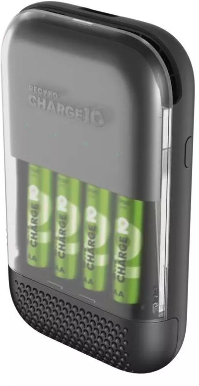 Levně Gp nabíječka baterií Ultra-rychlá nab Gp 10 S491 + 4× Aa
