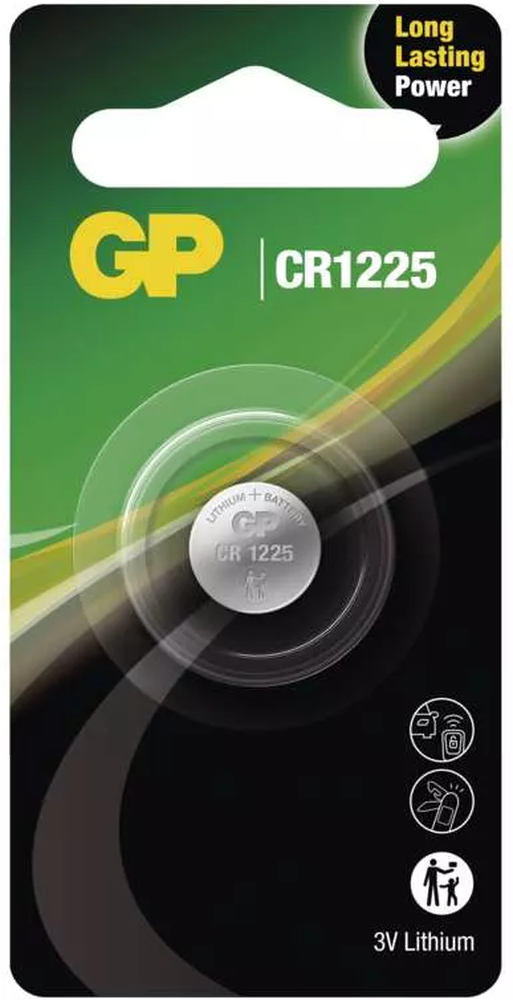 GP Lithiová knoflíková baterie GP CR1225