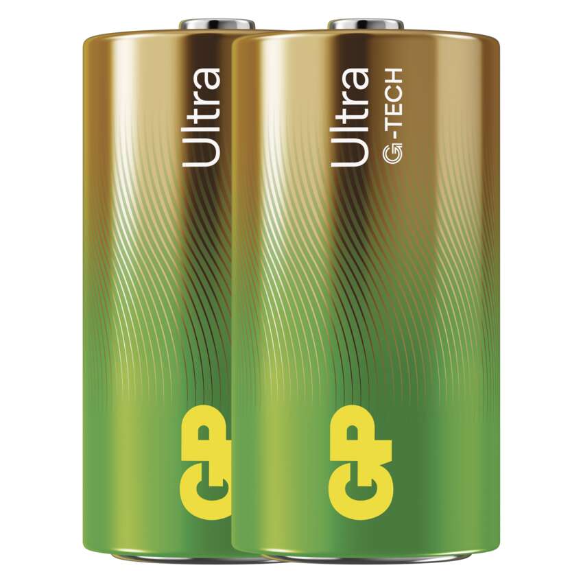 Levně Gp monočlánek alkalická baterie Ultra C (LR14) 2Pp