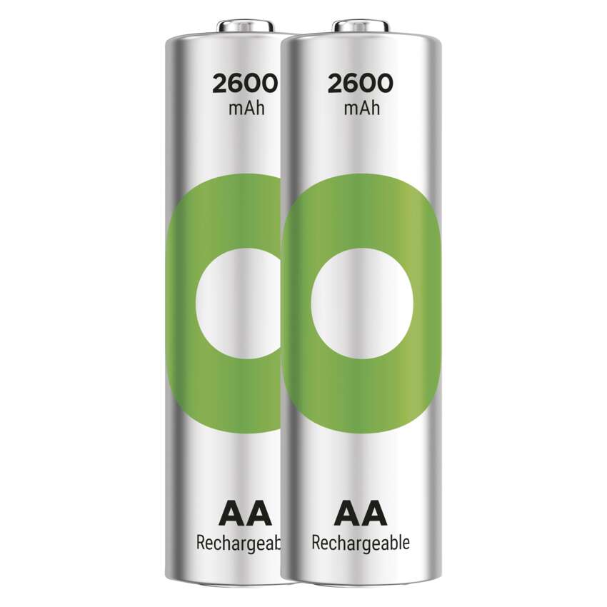Levně Gp nabíjecí baterie nabíjecí baterie Recyko 2600 Aa (HR6) 2Pp