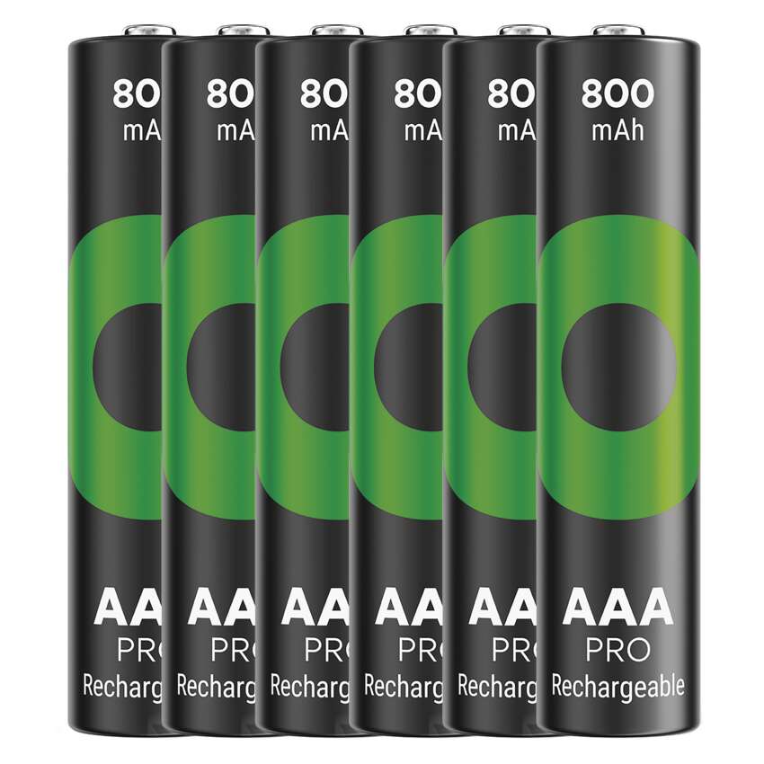 Levně Gp nabíjecí baterie nabíjecí baterie Recyko Pro Aaa (HR03) 6Pp