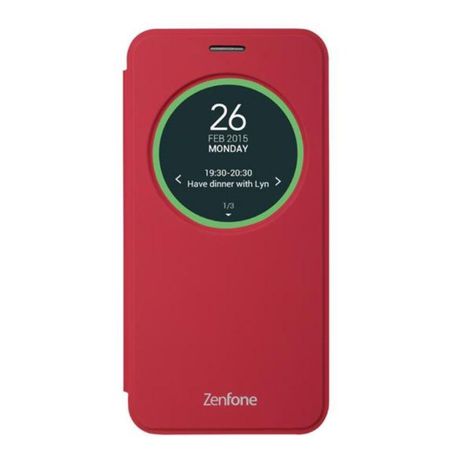 Asus View Flip pouzdro Zenfone 2 Laser ZE500, Red