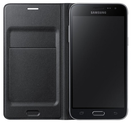 Samsung EF-WJ320PB Flip pouzdro Galaxy J3, Black