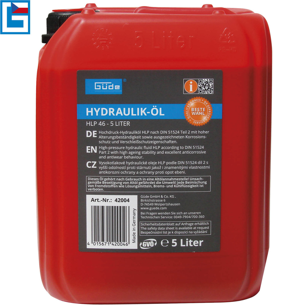 Güde 42004 Hydraulický olej HLP 46 5L
