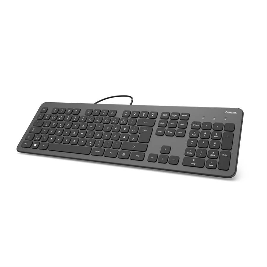 Levně Hama klávesnice Kc-700 klávesnice antraci-ROZ-9164