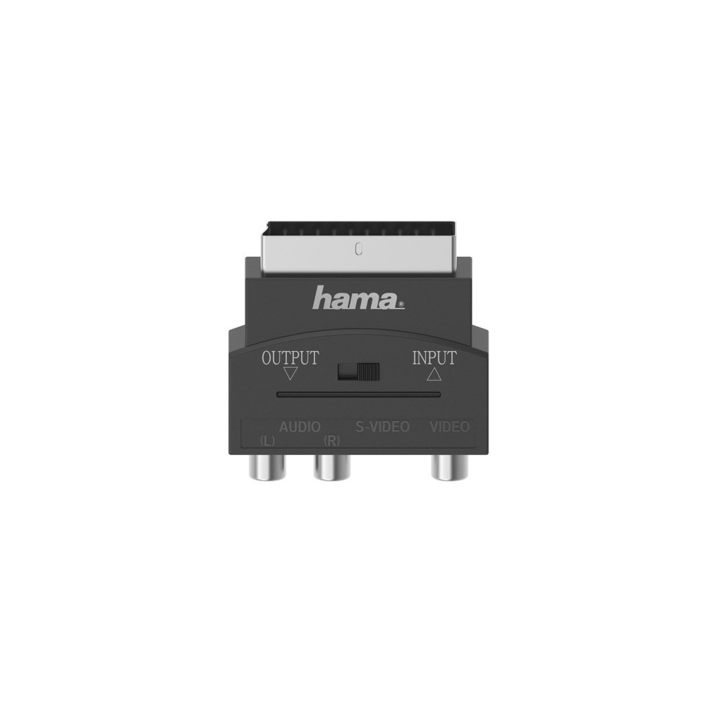 Hama 205268 redukce SCART/3 cinch AV+S-video