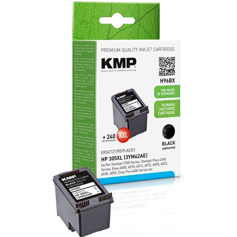 Kmp inkoust H96bx (HP 305Xl Black)