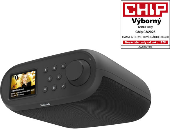 Hama radiopřijímač 54258 rádio Dir400, Dab