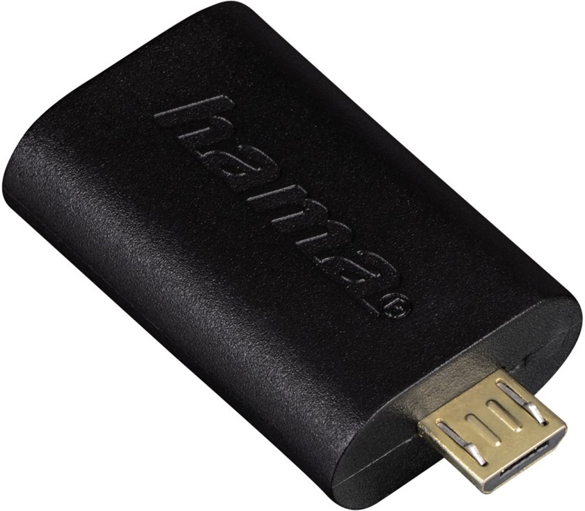 Hama redukce USB A zásuvka - micro B vidlice, kompaktní