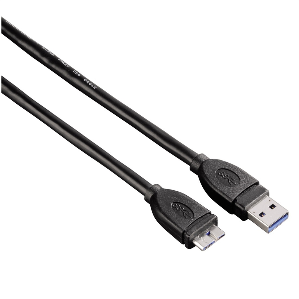HAMA 53749 USB 3.0 kabel, typ A -0,75 m