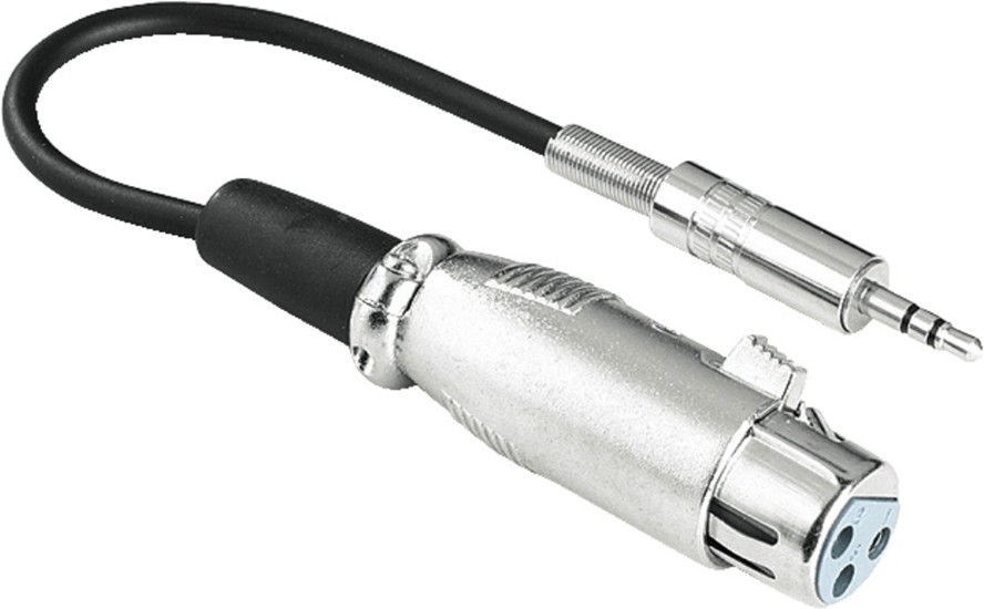 Levně Hama kabel audio redukce Xlr zásuvka - jack 3,5mm stereo vidlice