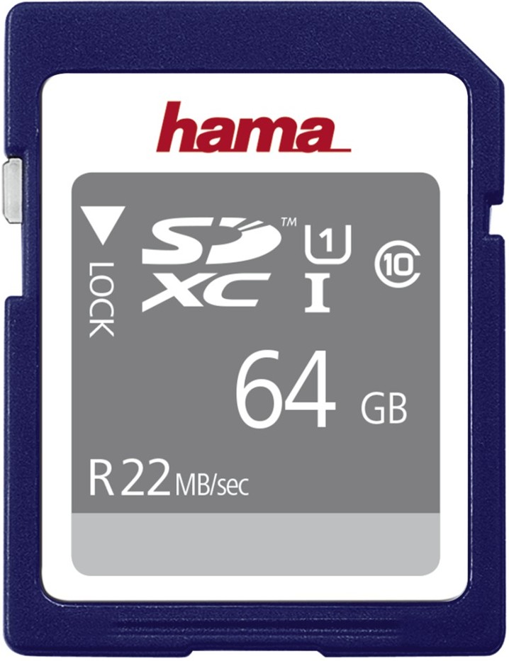 Hama SDXC 64 GB Class10 25 MB/s