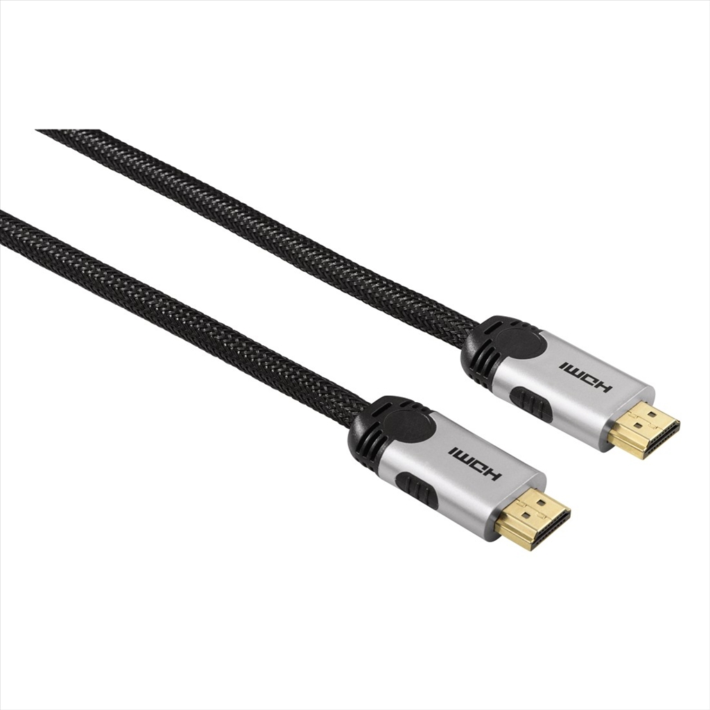 Hama Hdmi kabel Hdmi kabel, 3 m, pozlacený, oplete