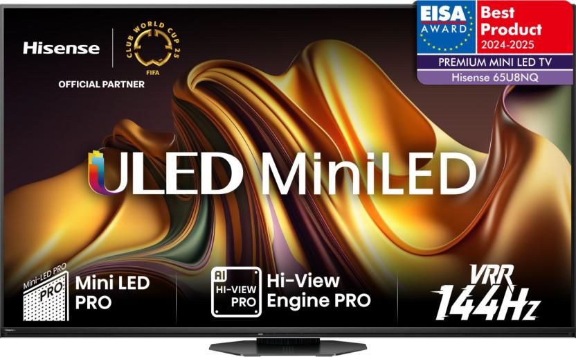 Hisense Led televize 65U8nq + prodloužená záruka na 5 let po registraci