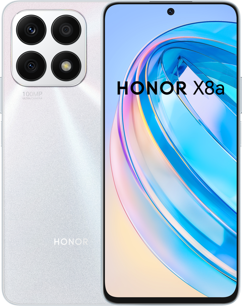 Levně Honor smartphone X8a 6+128GB Silver