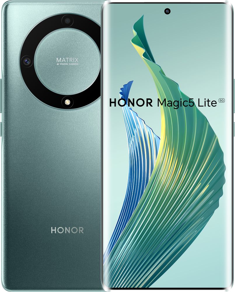 Levně Honor smartphone Magic5 Lite 5G 8+256GB Green