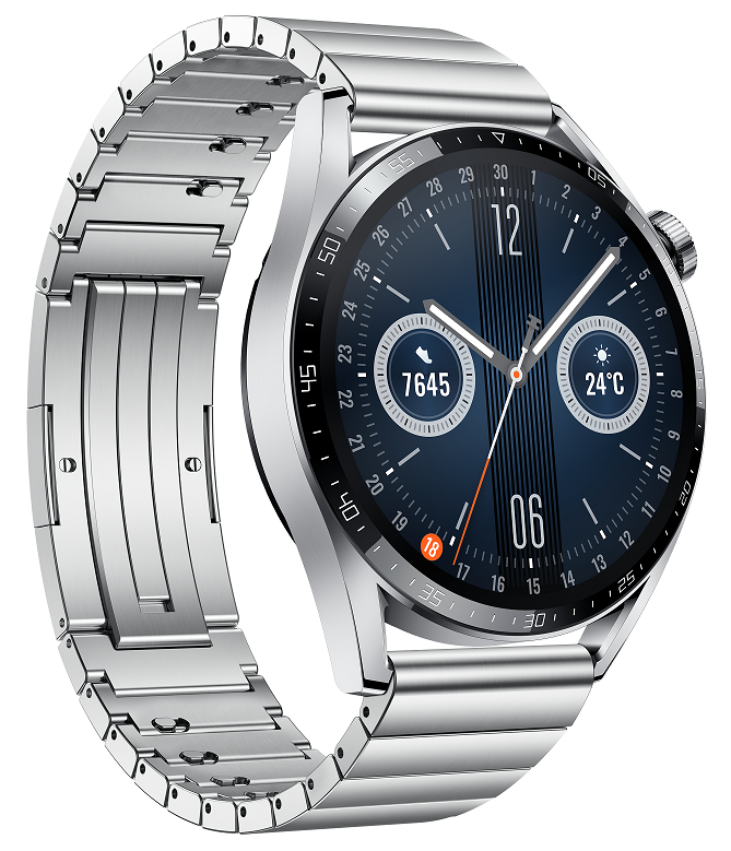 Levně Huawei chytré hodinky Watch Gt 3 Stainless 46mm