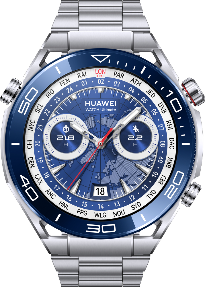 Levně Huawei chytré hodinky Watch Ultimate Voyage Blue