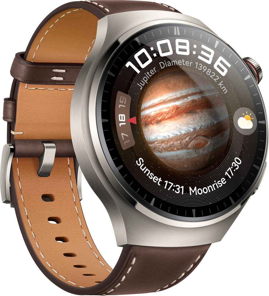 Levně Huawei chytré hodinky Watch 4 Pro Brown