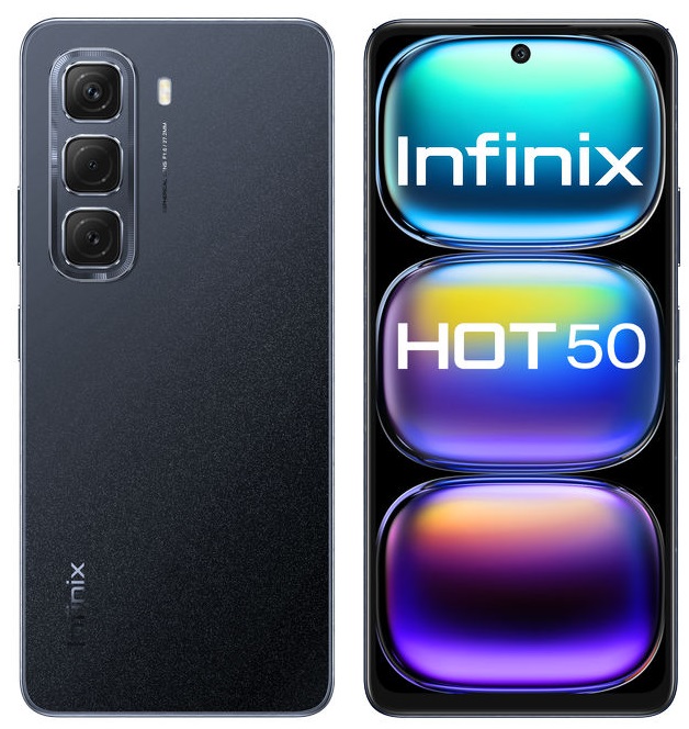 Infinix smartphone Hot 50 8Gb/128gb Sleek Black