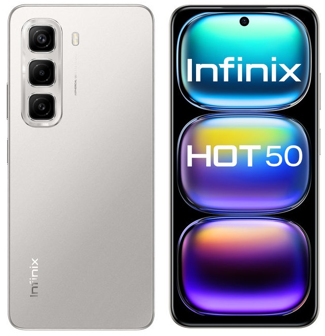 Infinix smartphone Hot 50 8Gb/128gb Titanium Grey