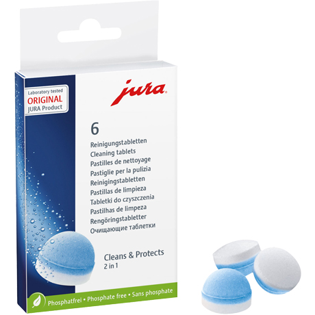 Levně Jura čistící tablety 2v1 6 ks