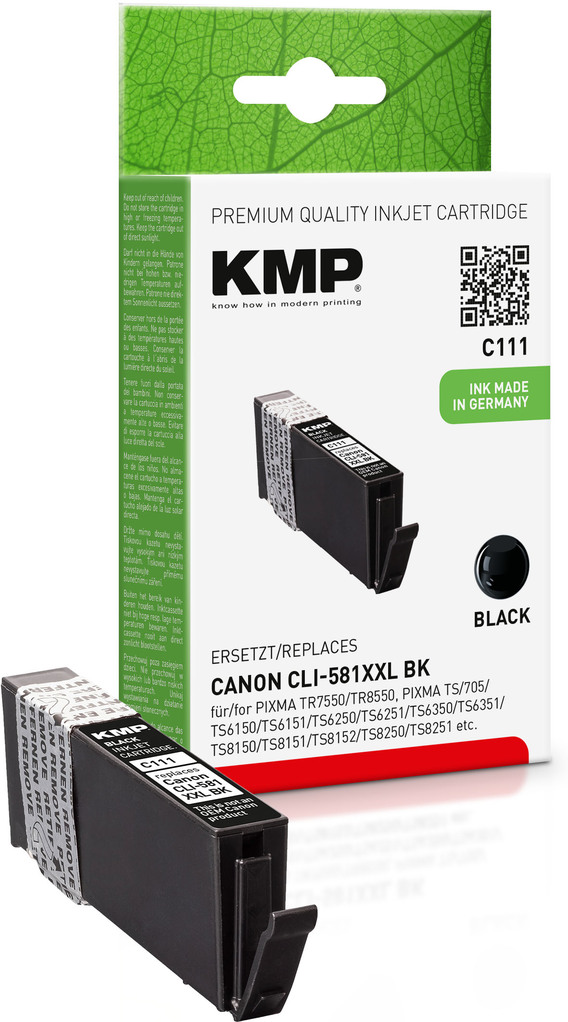Levně Kmp inkoust C111 (CLI-581XXL Bk)