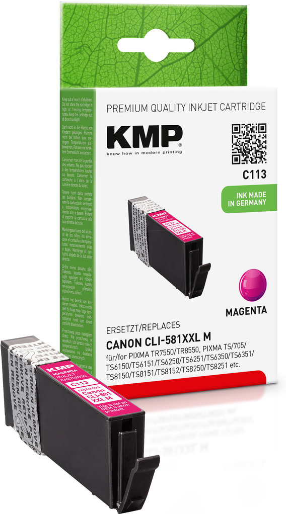 Kmp inkoust C113 (CLI-581XXL M)