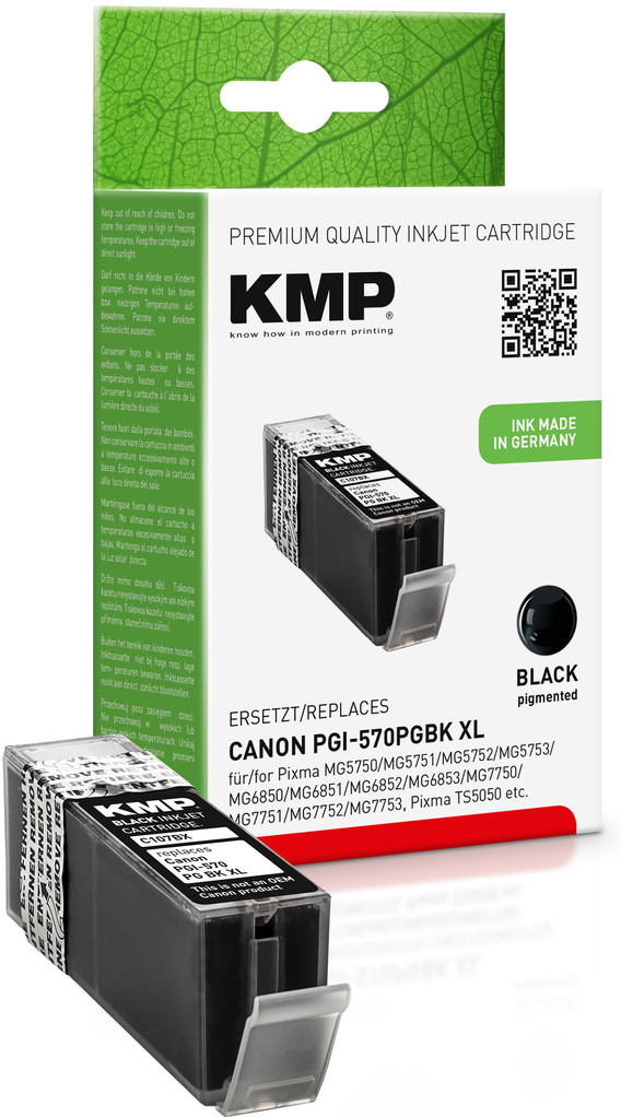 Levně Kmp inkoust C107bpix (PGI-570PGBK Xl)