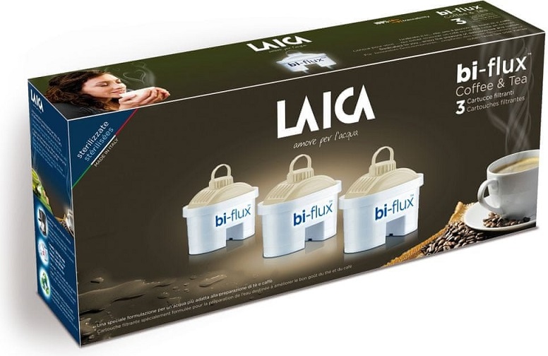 Levně Laica Laica Bi-flux Cartridge Coffee & Tea 3ks C3m