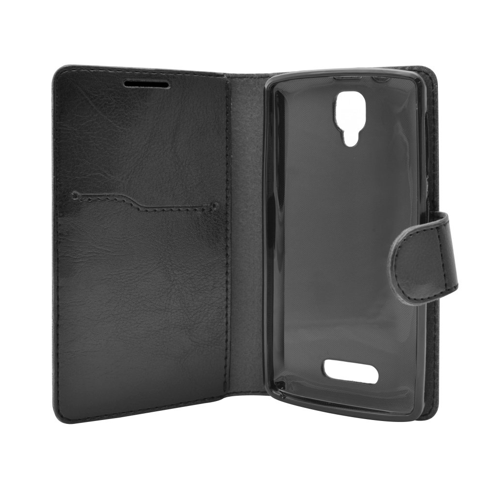 Pouzdro pro Lenovo A1000 Flip Case Black