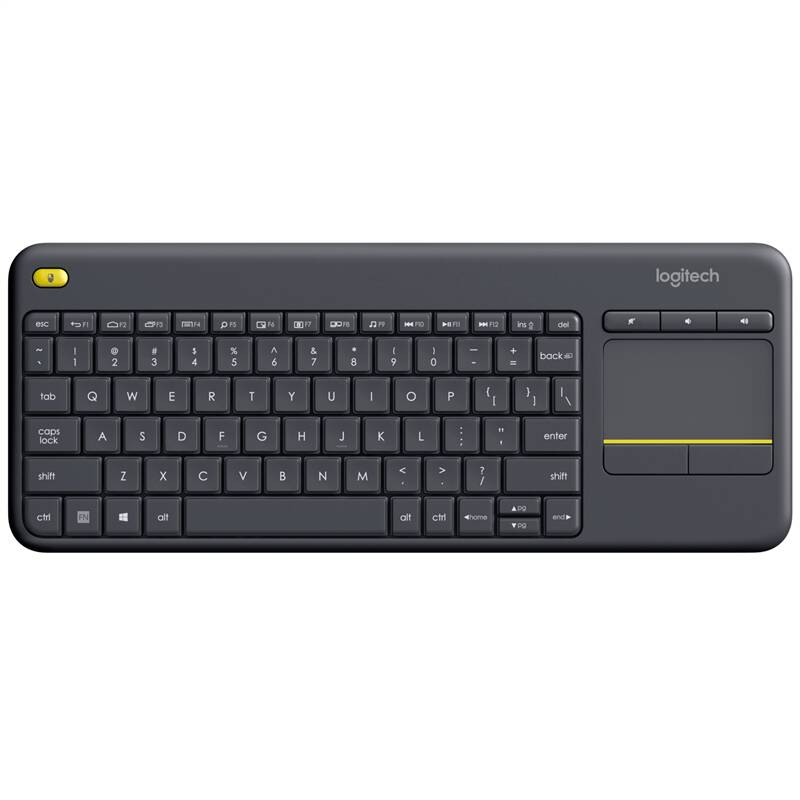 Logitech klávesnice K400 Plus Czech layout - Black