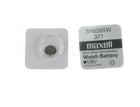 Nenabíjecí knoflíková baterie 377 Maxell Silver Oxide 1ks Blistr