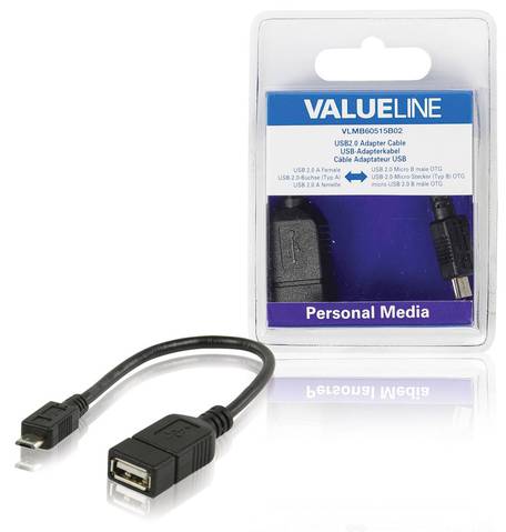 VALUELINE VLMB60515B02 USB 2 - OTG,0.2cm