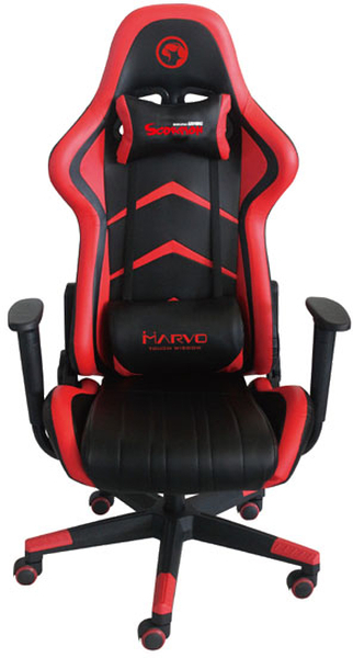 Levně Marvo herní židle Herní křeslo Ch-106, červené