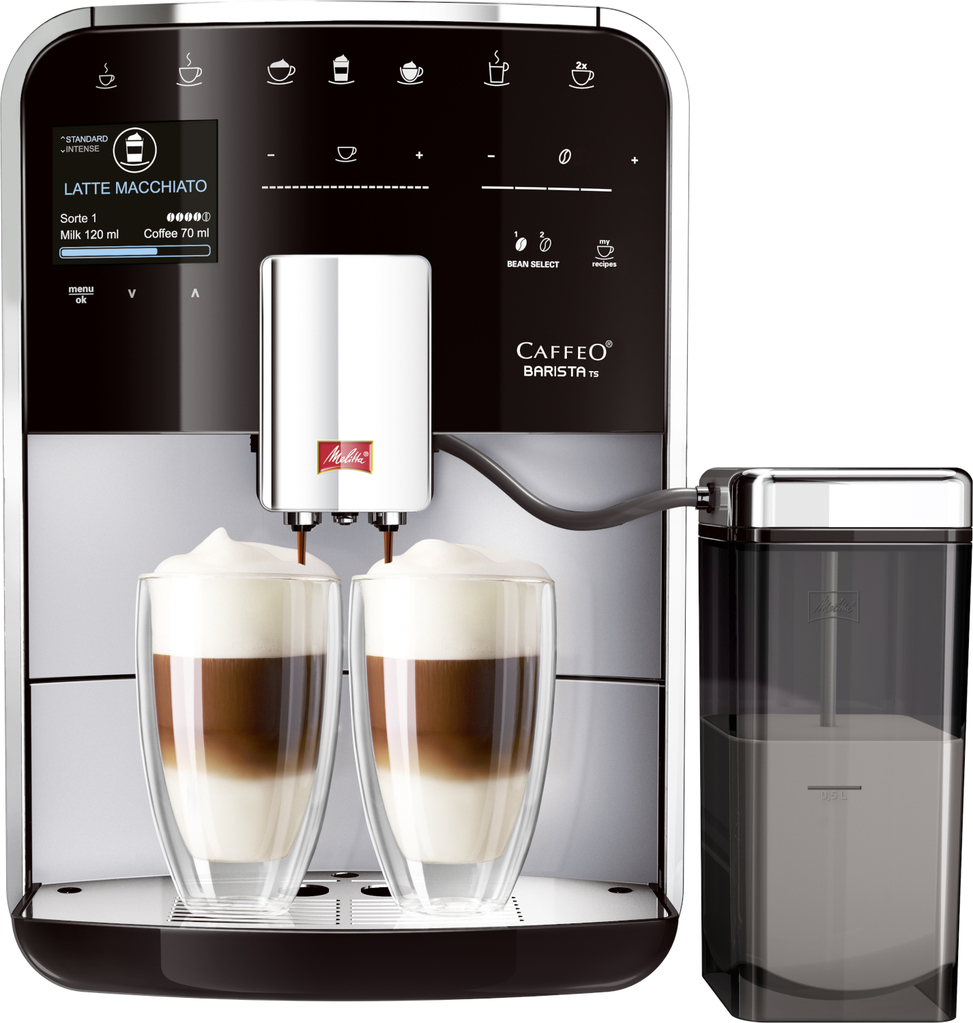 Levně Melitta automatické espresso Barista Ts Smart Stříbrná