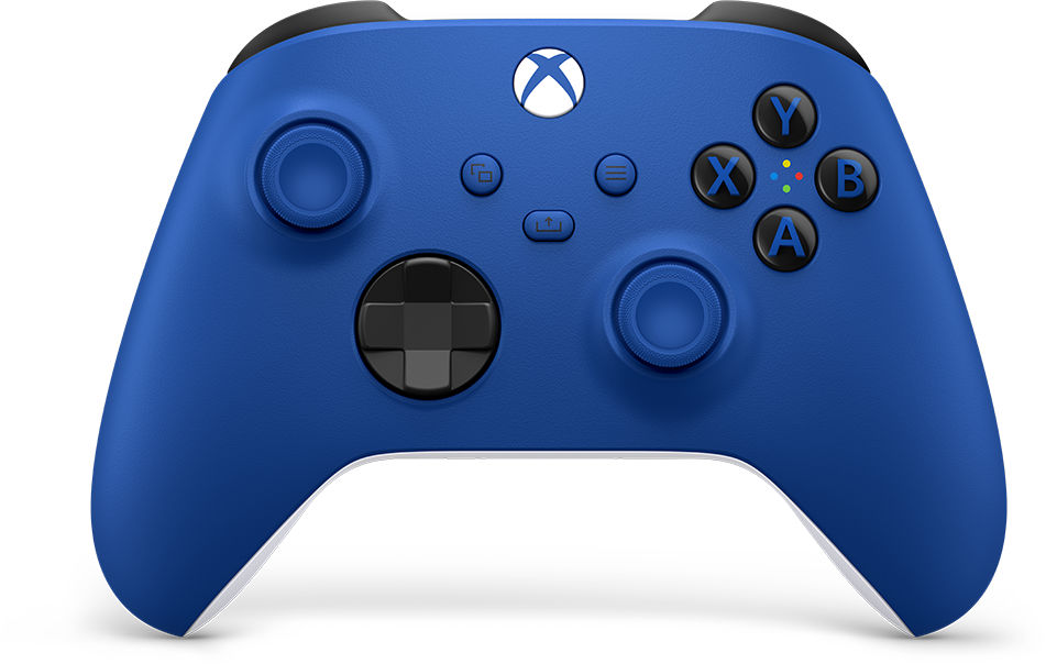 gamepad Xbox Controller Shock Blue