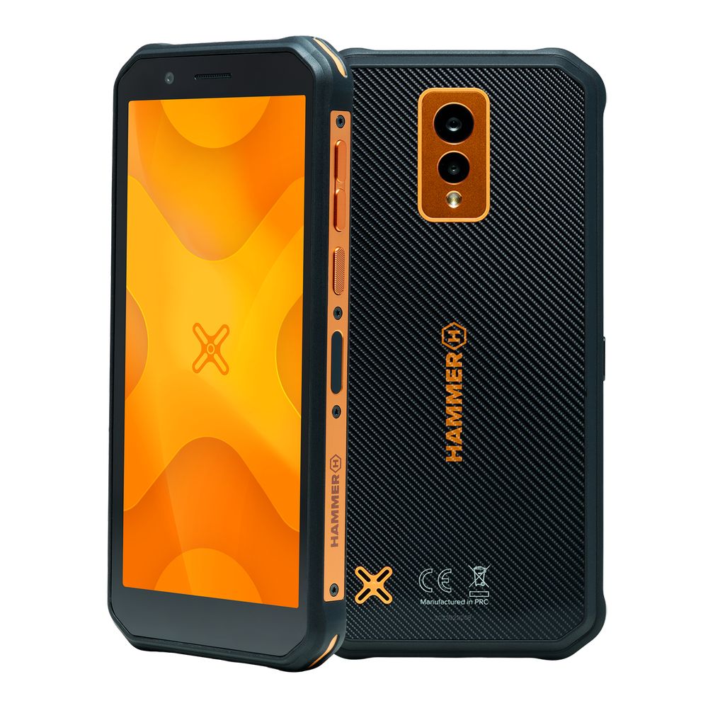 Levně myPhone smartphone Hammer Energy X oranžový