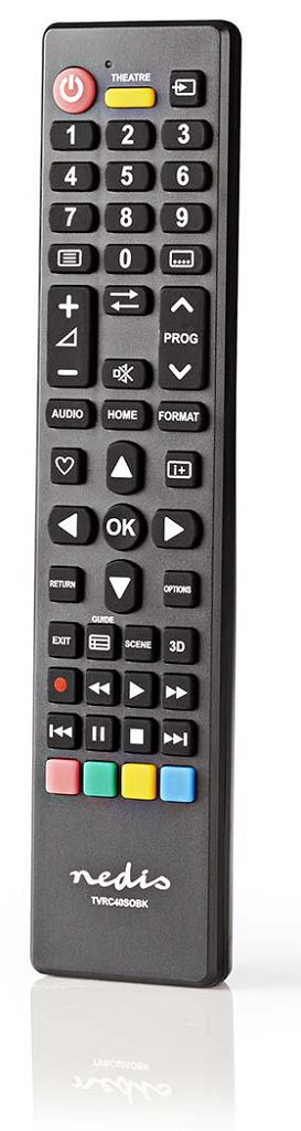 Nedis TVRC40SOBK - Náhradní Dálkový Ovladač | Sony TV | Připraveno k Použití