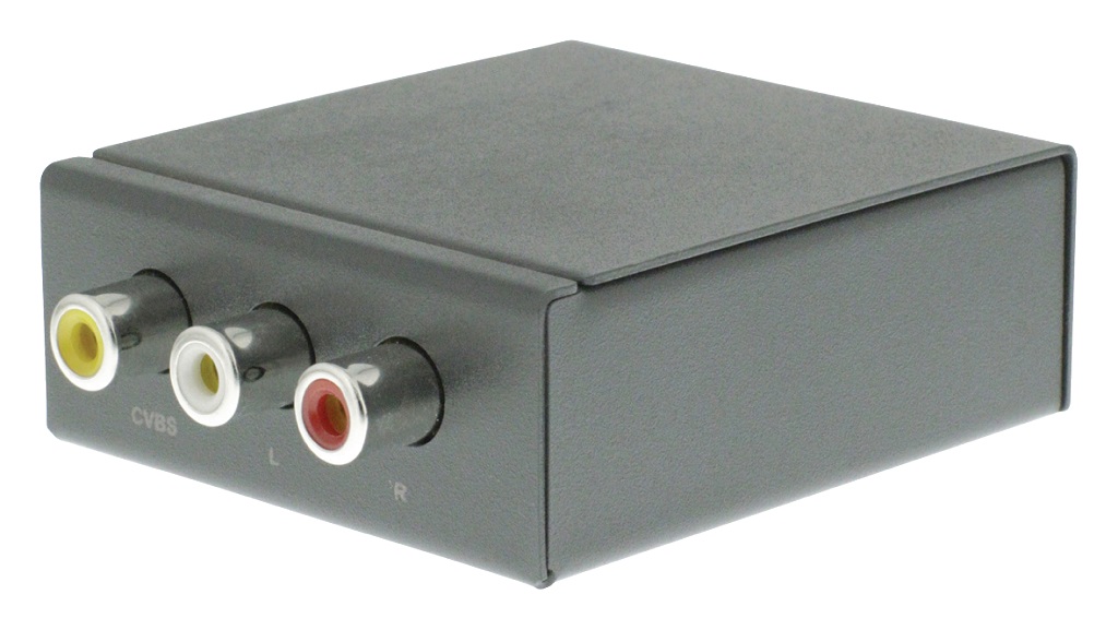 Nedis VCON3430AT - Převodník Kompozitní Video na HDMI™ | 1cestný - 3x RCA (RWY) | HDMI™ výstup