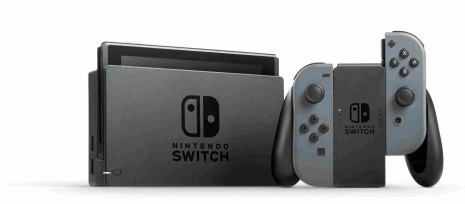 Nintendo herní konzole Switch šedá