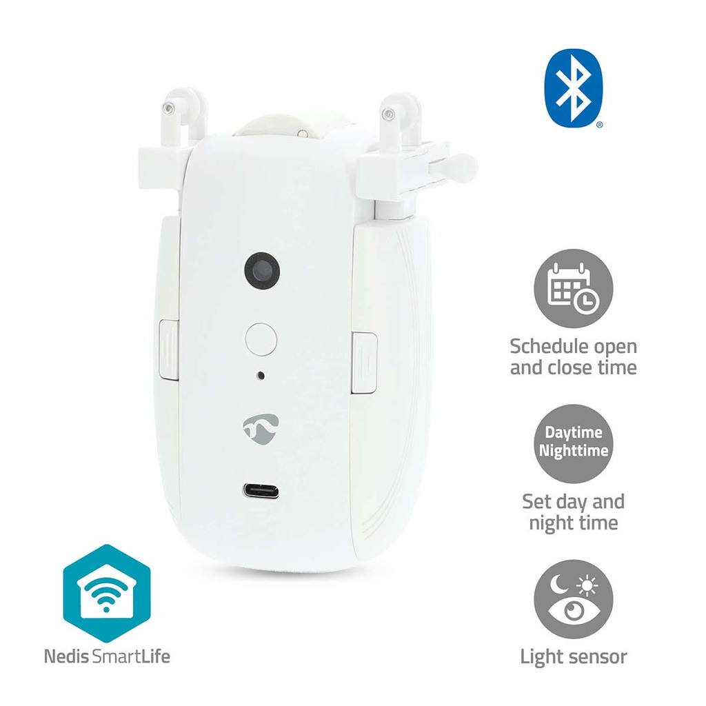 Nedis Záclonový Robot Btmc20wt1pc