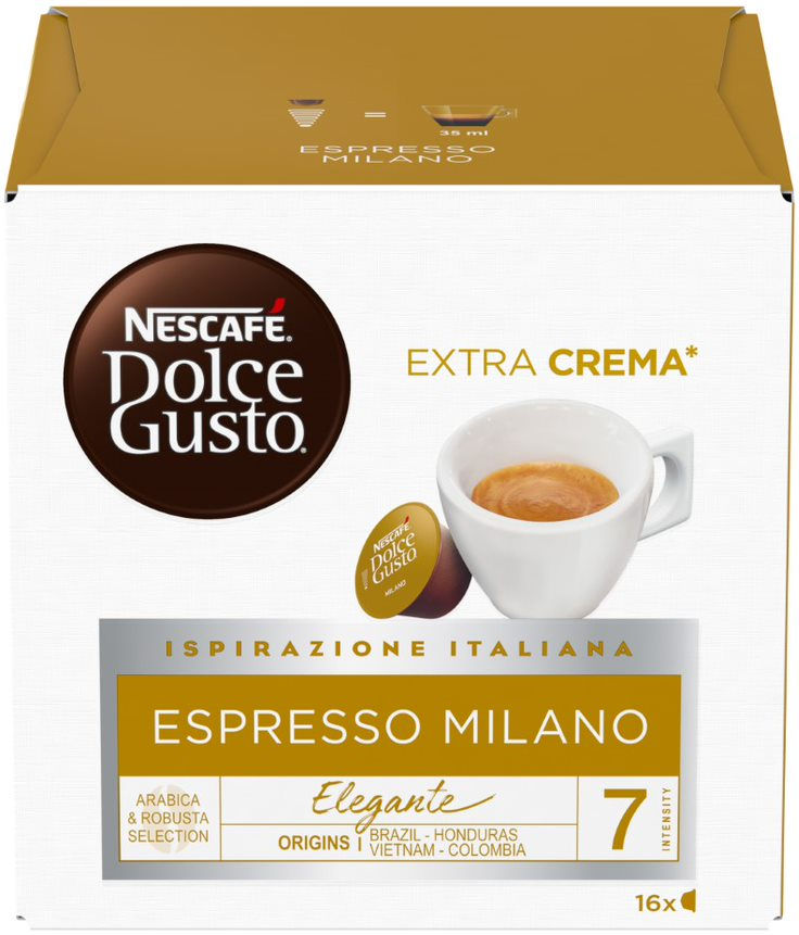 Levně Nescafé Dolce Gusto Espresso Milano 16ks