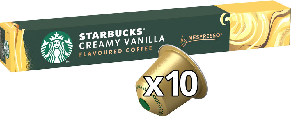 Levně Bucks Creamy Vanilla Flavoured Coffee 10 ks