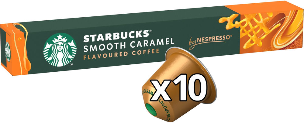 Smooth Caramel Flavoured Coffee 10 ks