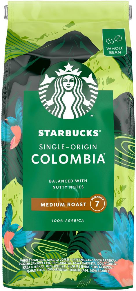 Levně Single Origin Colombia Medium Roast, zrnková káva, 450 g